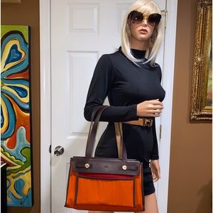 Hermes Birkin 35 Gris Meyer Togo Palladium HW